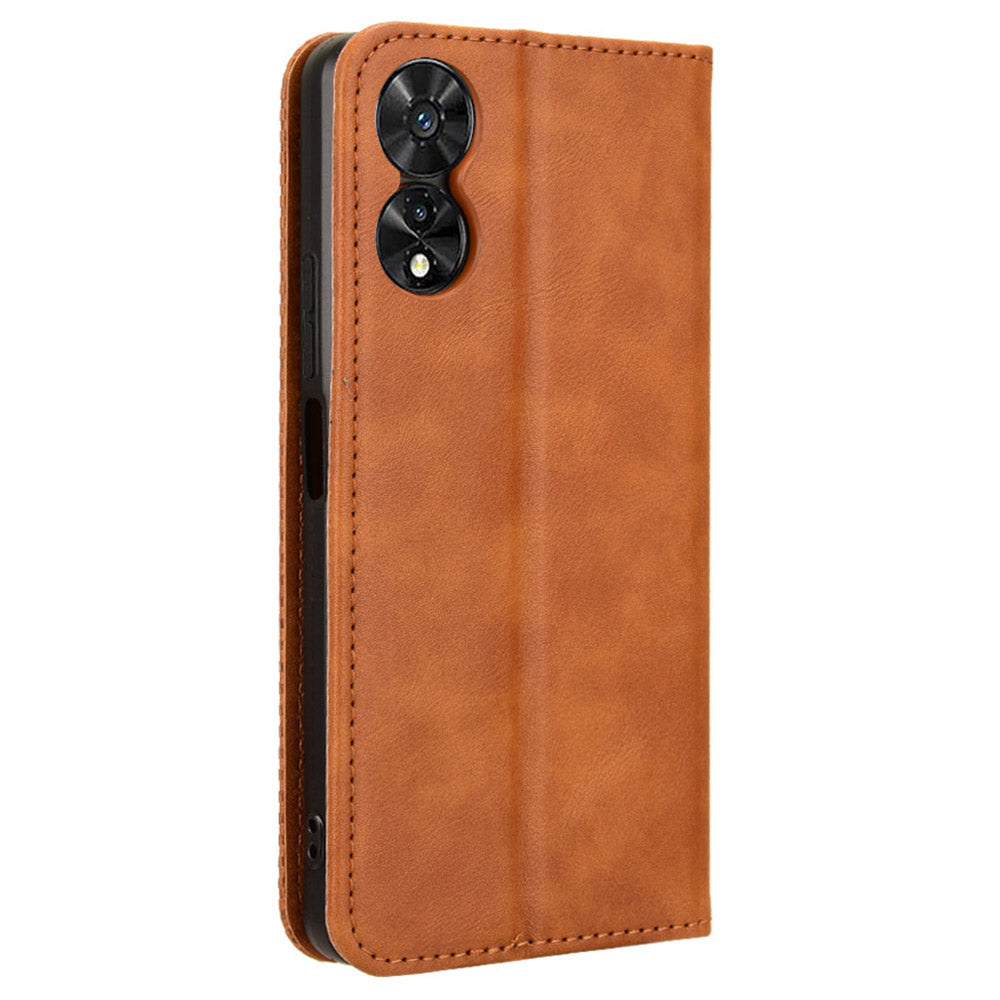 For TCL 505 T509K T5094 Case Retro Leather Magnetic Closure Flip Phone Cover For TCL 505 T509K T5094 Case Retro Leather Magnetic Closure Flip Phone Cover